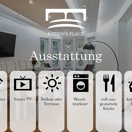 아파트 Katrin's Place - Woellstadt Mit Terrasse Oder Balkonen Wollstadt